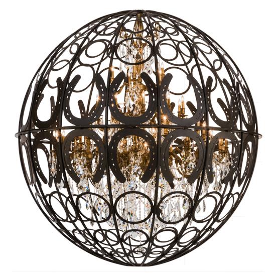 2nd Ave Design 202186-23 Equestriana Chandelier in Oil Rubbed Bronze