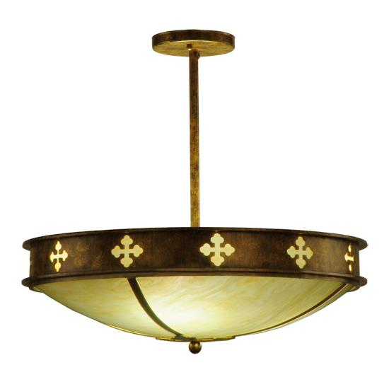 2nd Avenue Lighting 202258-8 Byzantine Ceiling Mounts in Brushed Gold