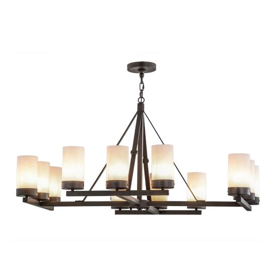 2nd Ave Design 202281-1 Parker Chandelier in Classic Rust