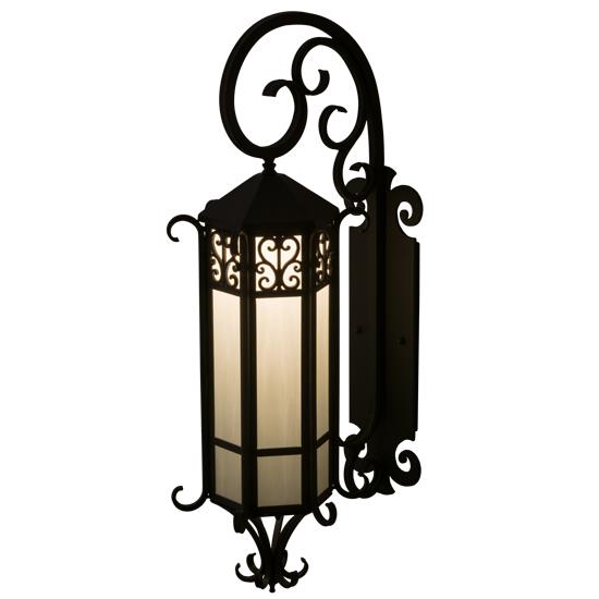 2nd Avenue Lighting 203143-1 Caprice Indoor Wall Sconce in Wrought Iron