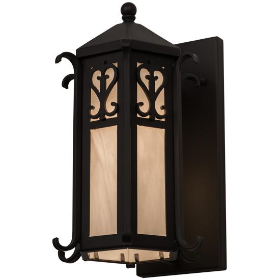2nd Avenue Lighting 203143-3 Caprice Indoor Wall Sconce in Wrought Iron