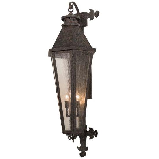 2nd Avenue Lighting 203198-1 Millesime Lantern Exterior Wall Sconce in Coffee Bean