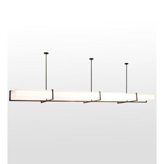 2nd Avenue Lighting 212632-16 Stone Brewing Oblong Pendants in Natural Steel