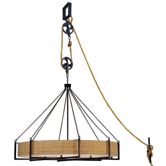 2nd Ave Design 212632.21 Cilindro Bartlett Pendant in Natural Steel