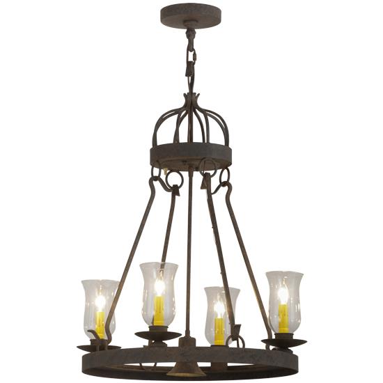 2nd Ave Design 213334-17 Lakeshore Chandelier in Coffee Bean