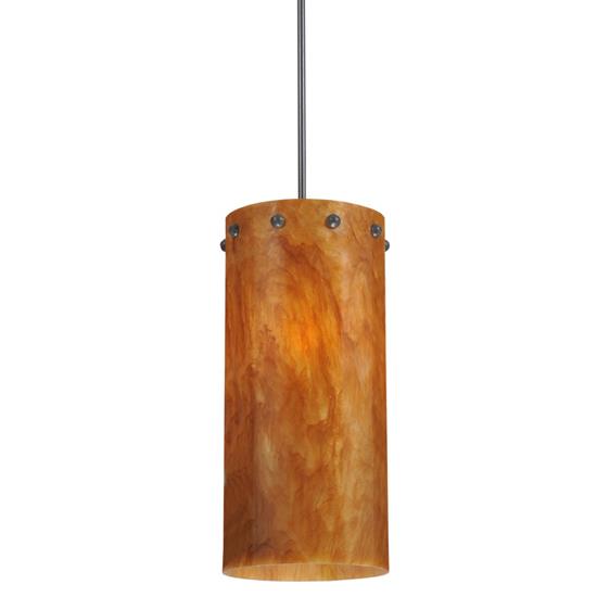 2nd Avenue Lighting 214340-2 Cilindro New Mica Pendants in Timeless Bronze