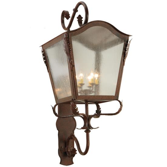 2nd Ave Design 214817.2 Christian Lantern Sconce in Rusty Nail
