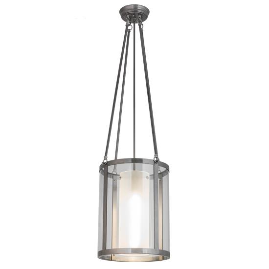 2nd Avenue Lighting 216099-3 Cilindro Campbell Pendant in Steel