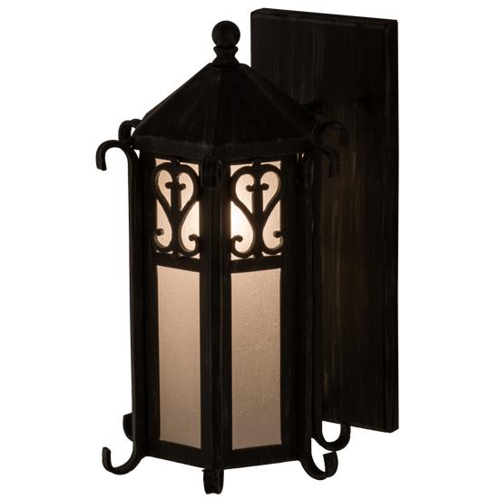 2nd Avenue Lighting 218501-23 Caprice Indoor Wall Sconce in Antique Iron Gate