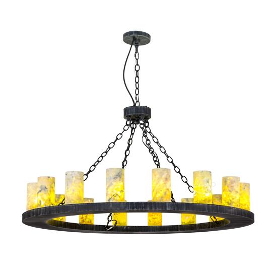 2nd Avenue Lighting 220580-1 Loxley Chandelier in Antique Iron Gate