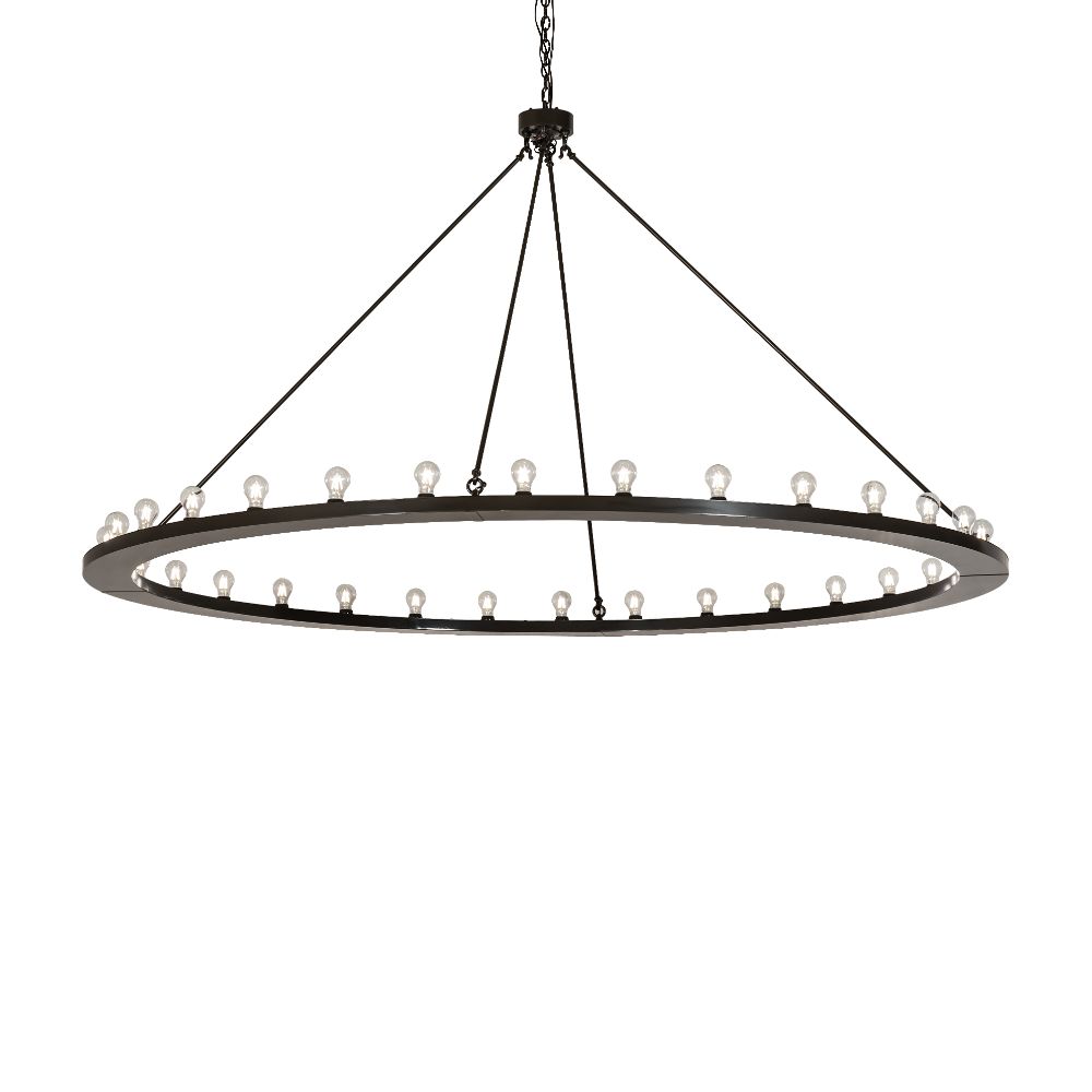 2nd Avenue Lighting 200054-5-NC.A 96" Wide Loxley 32 Light Chandelier in Timeless Bronze