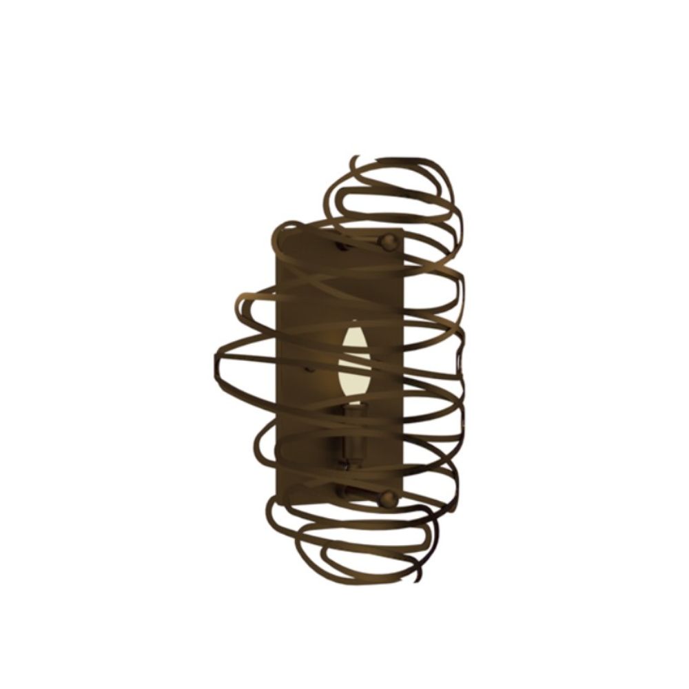 2nd Avenue Lighting 34927-1501-2 10" Wide Cyclone Wall Sconce in Antique Copper
