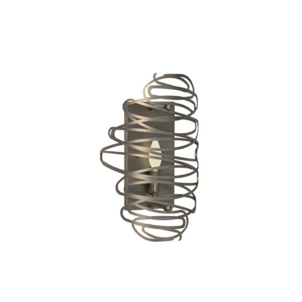 2nd Avenue Lighting 34927-1501-38 10" Wide Cyclone Wall Sconce in Nickel