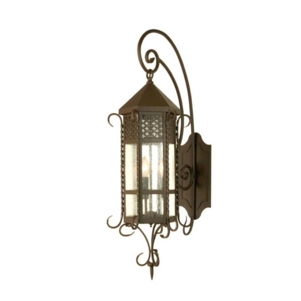 2nd Avenue Lighting 1-0364094228-44 10" Wide Old London Wall Sconce in Cafe Noir