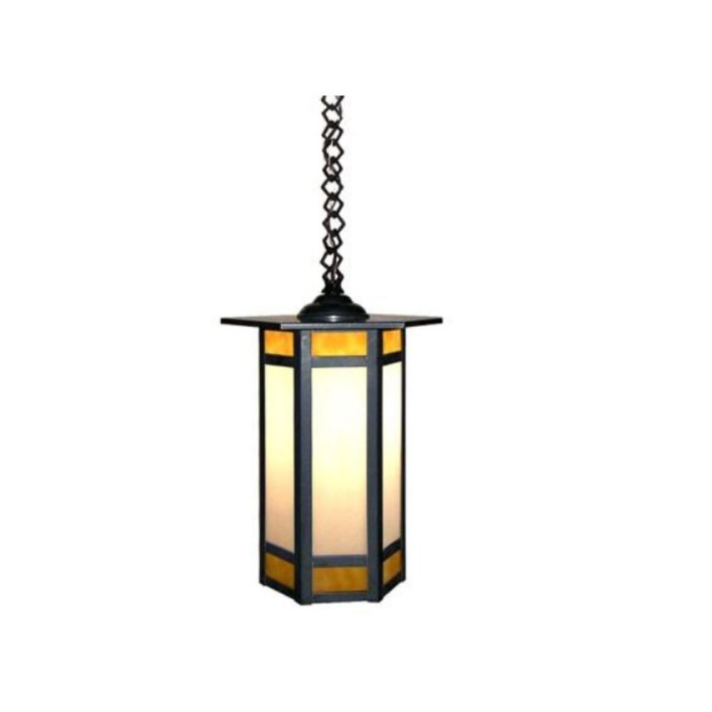 2nd Avenue Lighting Q654-11-002 11"W Albany Lantern Pendant in Craftsman