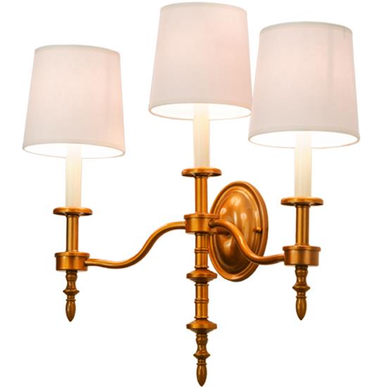 2nd Ave Design 39219.43 Toby Sconce in Brass Tint