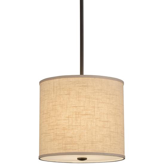 2nd Ave Design 39547-50.61H Cilindro Beige Pendant in Timeless Bronze