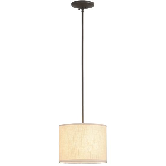 2nd Ave Design 39547-70A Cilindro Beige Pendant in Timeless Bronze