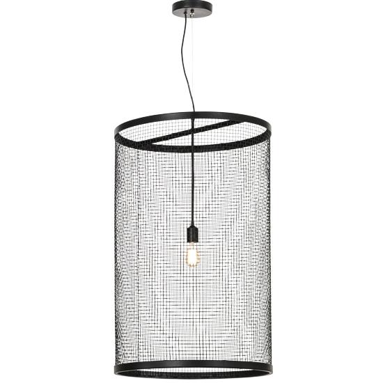 2nd Ave Design 48259-544 Cilindro Cage Pendant in Black