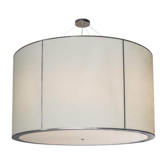 2nd Avenue Lighting 51178-2 Cilindro Textrene Pendant in Extreme Chrome