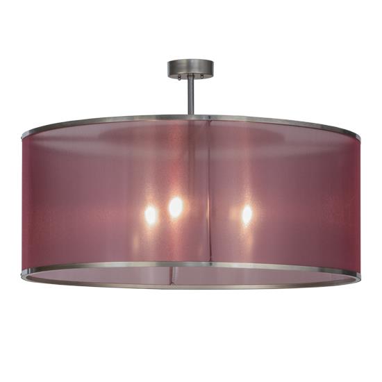 2nd Avenue Lighting 57919-7 Cilindro Palace Pendants in Nickel