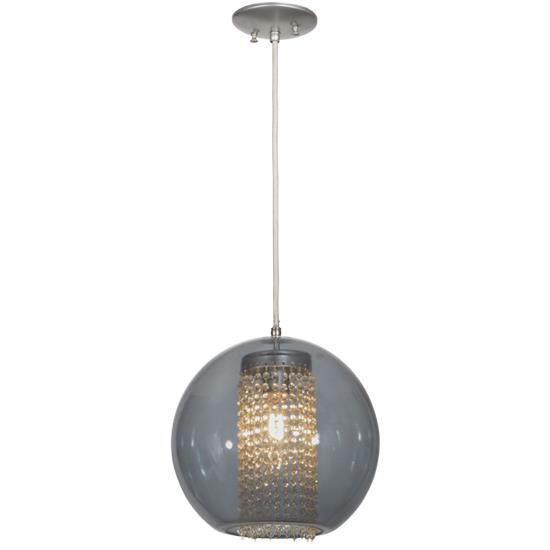2nd Avenue Lighting 62799-8 Bola Crystal Pendants in Silver