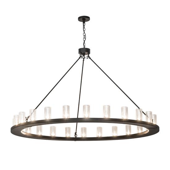 2nd Avenue Lighting 65224-1 Loxley Chandelier in Black Textured