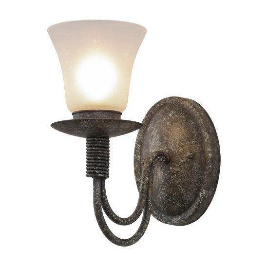 2nd Ave Design 75062.1.GL Bell Sconce in Ash