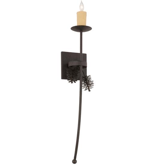 2nd Avenue Lighting 751025.1.32H.065T Bechar Indoor Wall Sconce in Chestnut