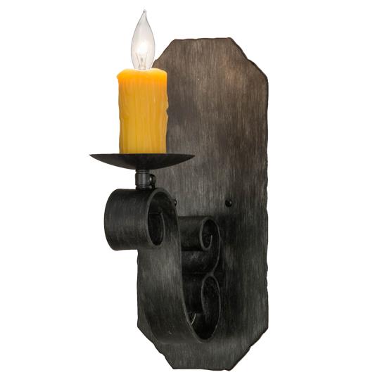 2nd Ave Design 751118.1.PRCC22 Renzo Sconce in Antique Iron Gate