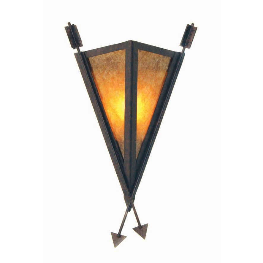 2nd Ave Design 751378.13 Desert Arrow Sconce in Rusty Nail