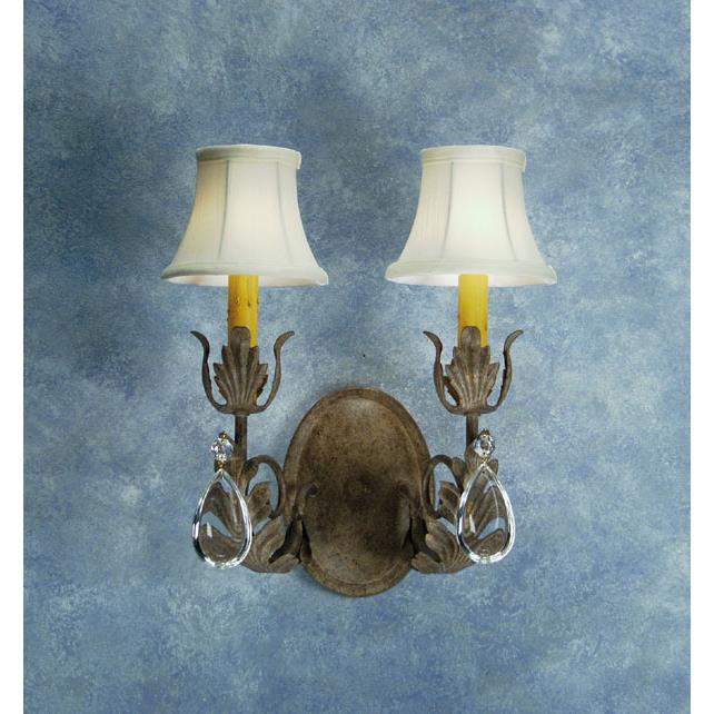 2nd Ave Design 75606.2.X Esther Sconce in Antique Iron Gate