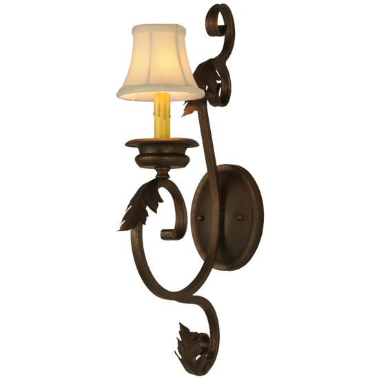 2nd Ave Design 75835.1.GT Josephine Sconce in Gilded Tobacco