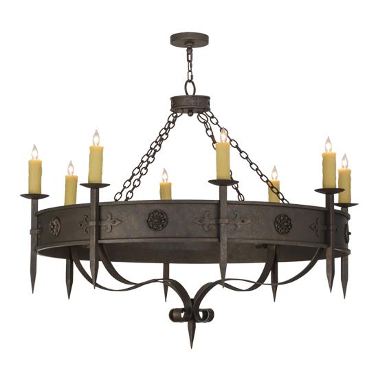 2nd Ave Design 871019.54.CC25 Calandra Chandelier in Gilded Tobacco