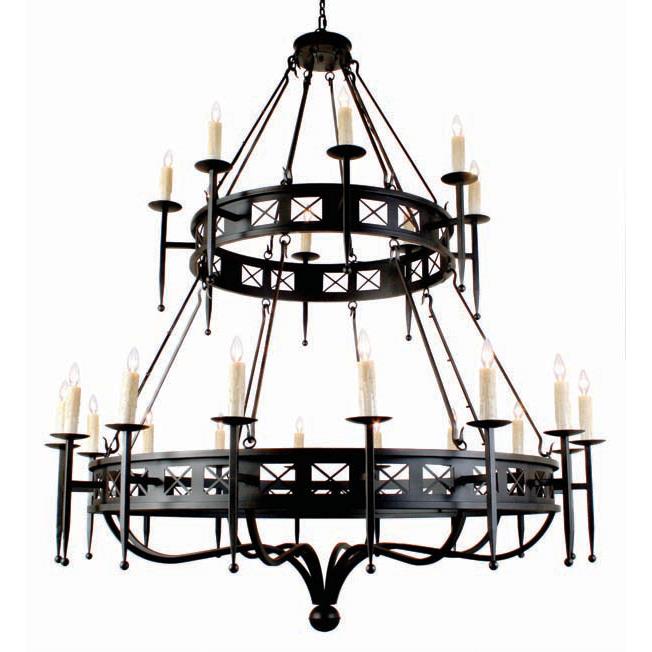2nd Ave Design 871483.72 Gina Chandelier in Mahogany Bronze