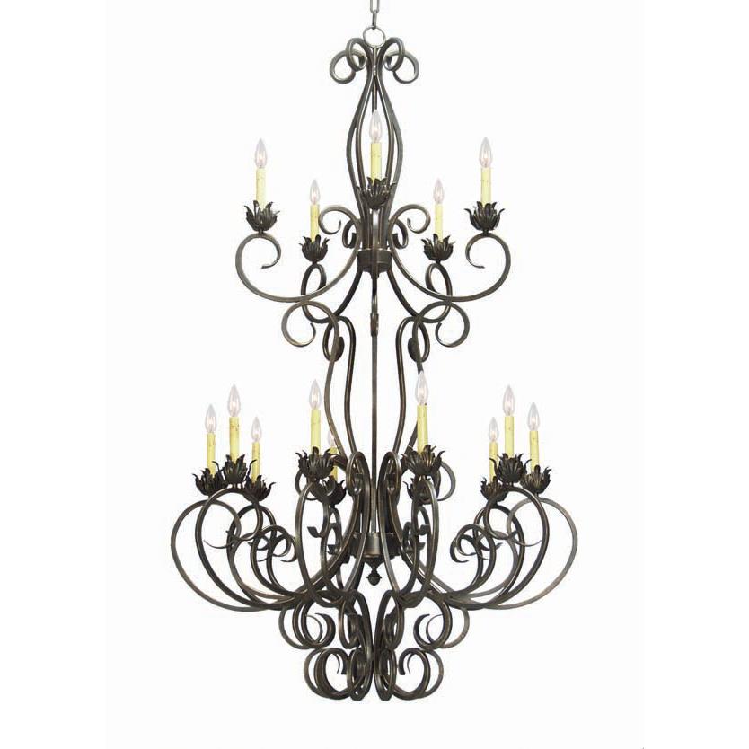 2nd Ave Design 871502.42 Alexis Chandelier in Gilded Tobacco