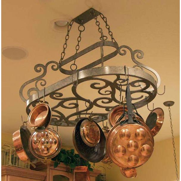 2nd Ave Design 87268.38 Neo Pot Rack in French Bronze