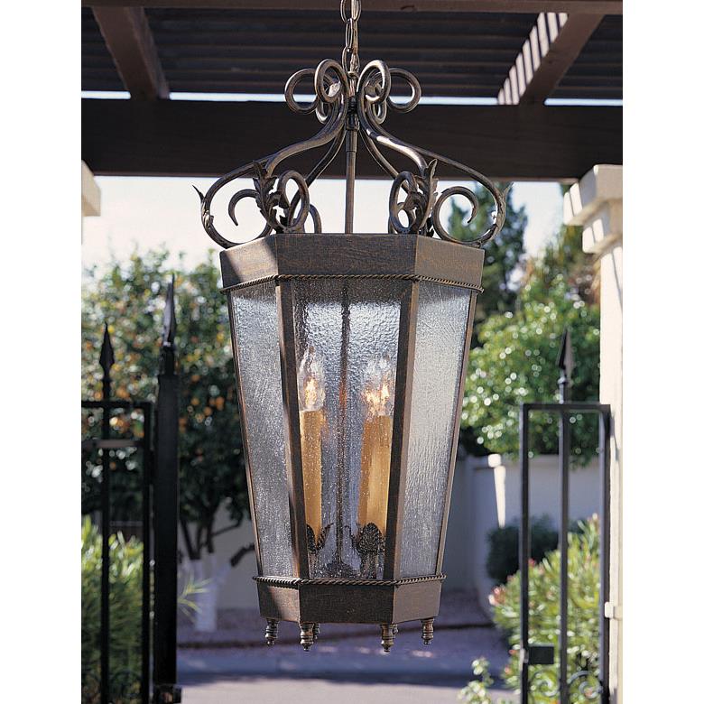 2nd Ave Design 87507.12 Regency Foyer Lantern in French Bronze