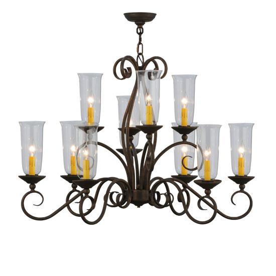 2nd Ave Design 87639.36 Wallis Oval Chandelier in Gilded Tobacco