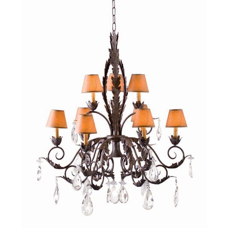 2nd Ave Design 87692.36.X New Country French Chandelier in Cajun Spice