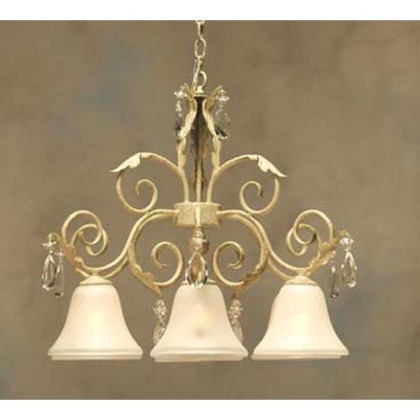 2nd Ave Design 87692.24.X.GEB Cherise Chandelier in Tuscan Ivory