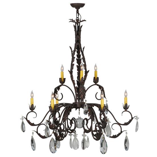 2nd Ave Design 87692.36.X.BALL New Country French Chandelier in Cajun Spice