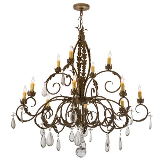 2nd Avenue Lighting 87692.48.CX.130U New Country French Chandelier in Pompeii Gold