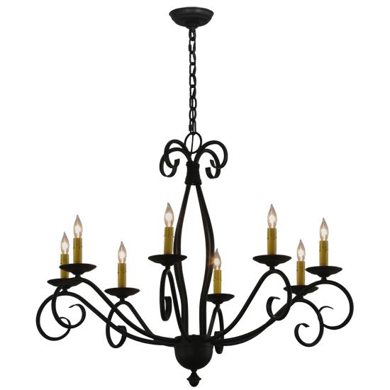 2nd Ave Design 87698.36 Sienna Chandelier in Rusty Nail