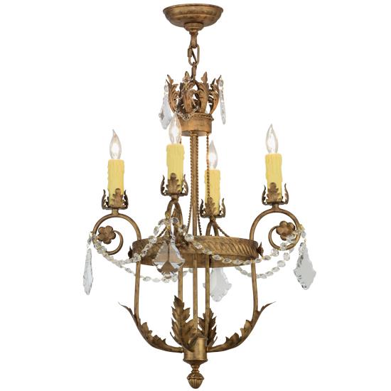2nd Ave Design 87806.18.279X.CC20 Antonia Oro Chandelier in Spanish Gold