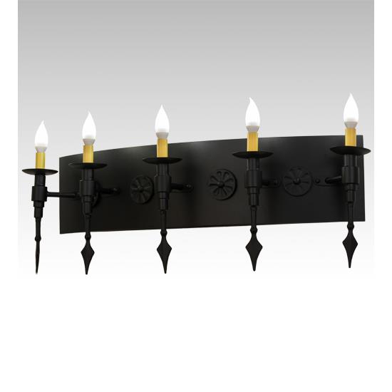 2nd Avenue Lighting S6455-9 Warwick Sconces in Black Textured