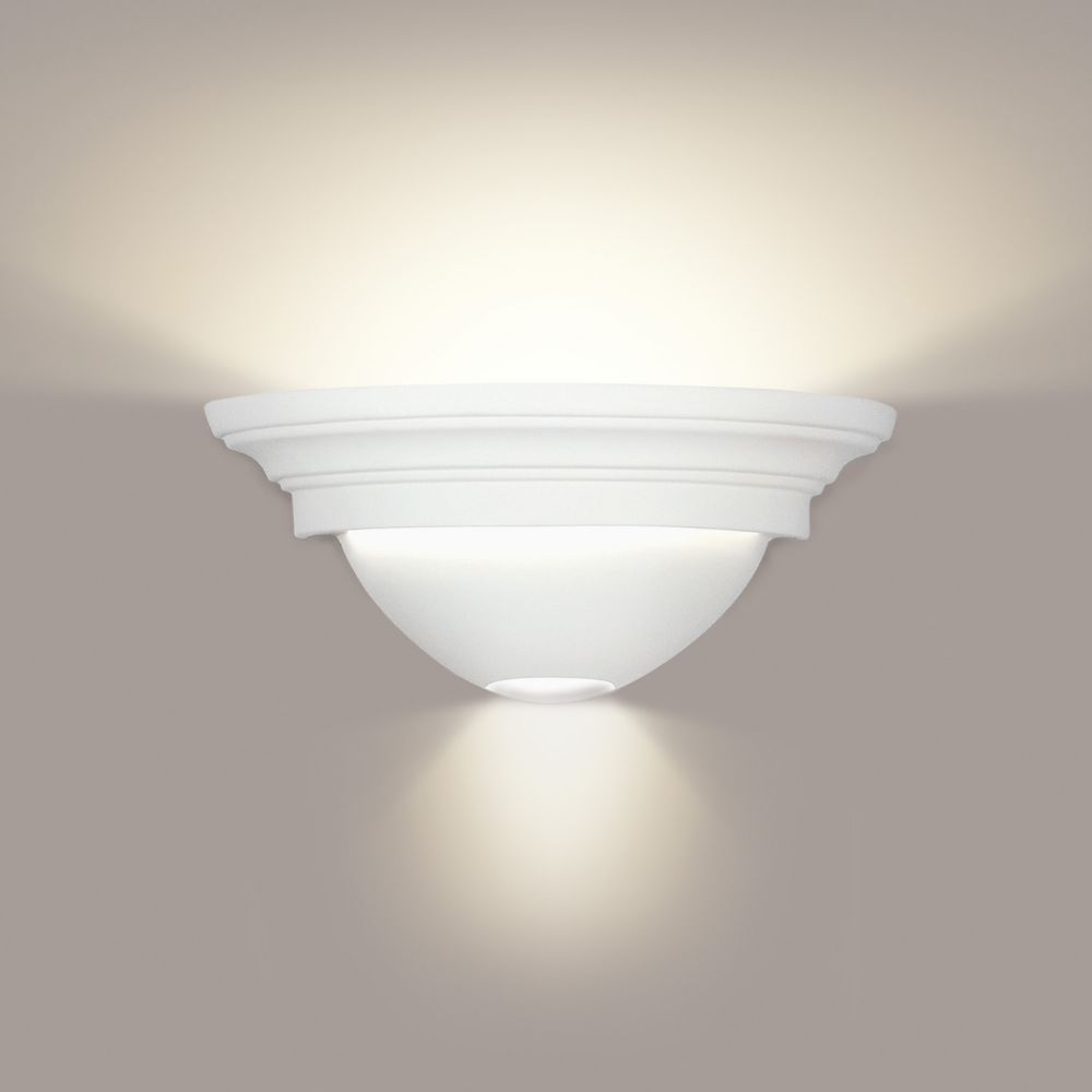 A19 103-1LEDE26 Formentera Wall Sconce: Bisque
