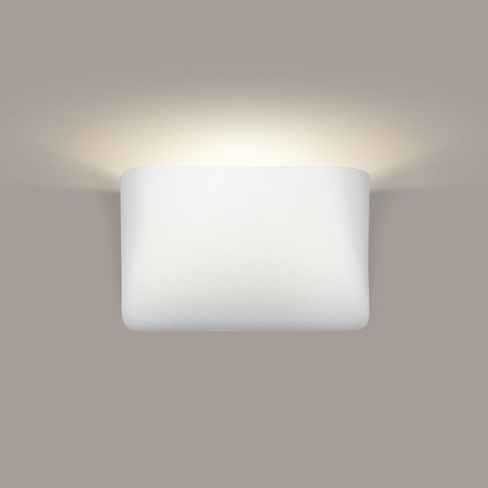 A19 1301-1LEDE26 Balboa Wall Sconce: Bisque (E26 Base Dimmable LED (Bulb included))
