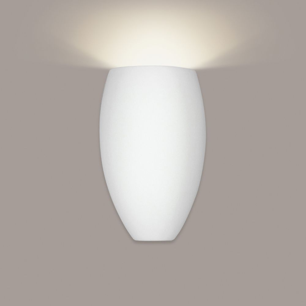 A19 1501-A31 Islands of Light Antigua Wall Sconce: Satin White