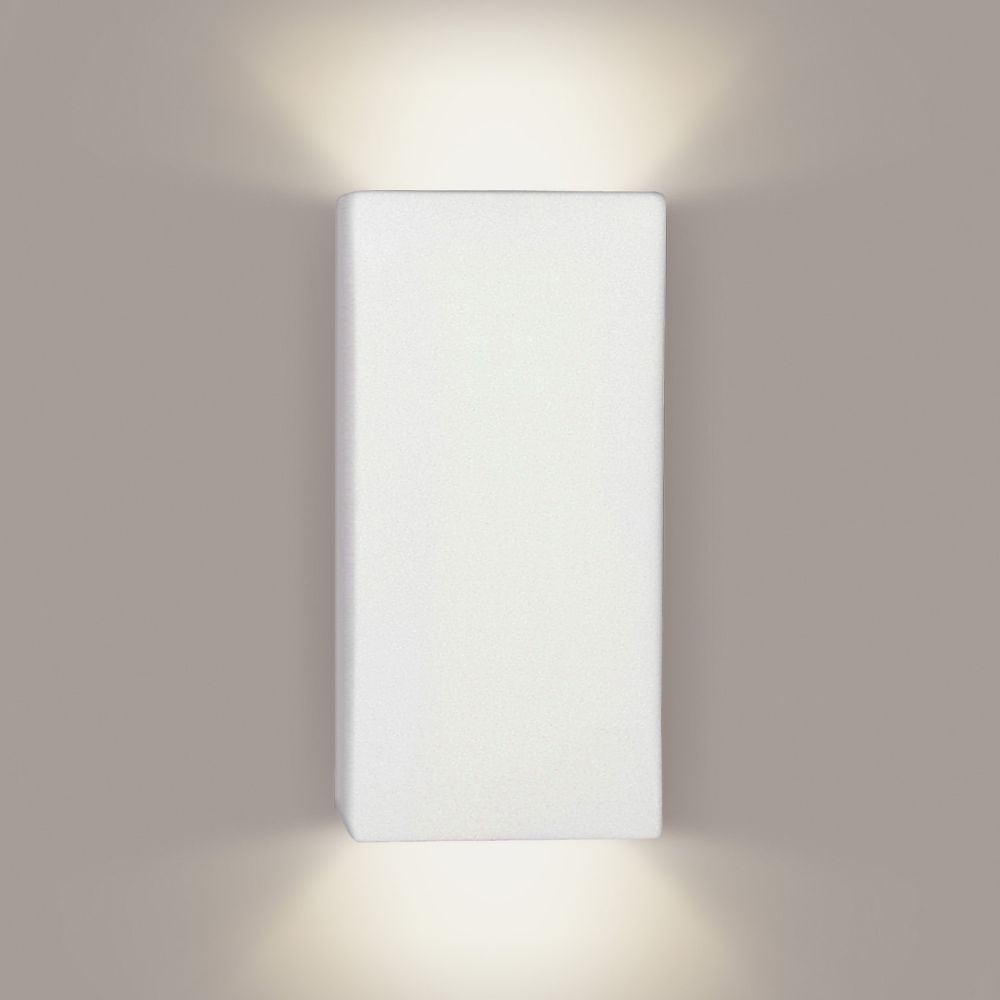 A19 1804-WET Islands of Light Gran Flores Wall Sconce: Bisque (Outdoor Sheltered Socket for Wet Locations (Bulb not included))